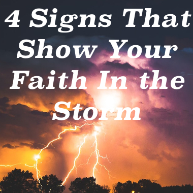 4 Signs That Show Your Faith In the Storm - Sam Yoon